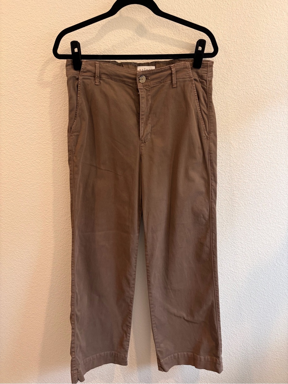 Velvet women’s Relaxed Chino Pants - Fawn Brown
